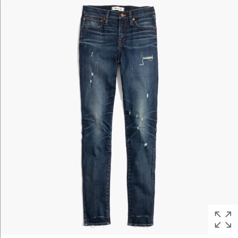 Madewell 9” High-Rise Skinny Jeans
